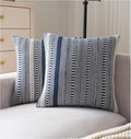 Boho Throw Pillow Covers 18x18 Inch Set of 2, Farmhouse Decorative Couch Pillow by Cethom