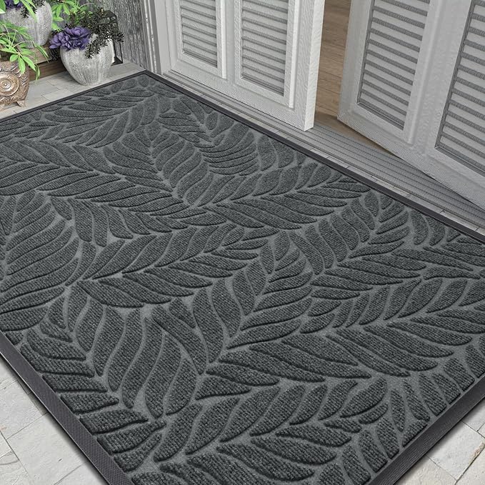 Yimobra 60x36 Large Door Mat Outdoor Indoor, All-Season Waterproof Door Mat by Yimobra