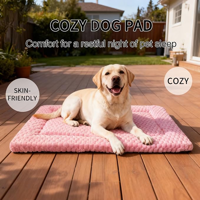 Dog Bed Mat, Reversible Dog Crate Pad - Image 7