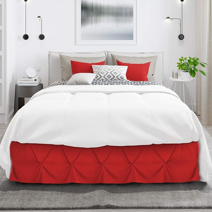 Nestl Red Bed Skirt - Image 2