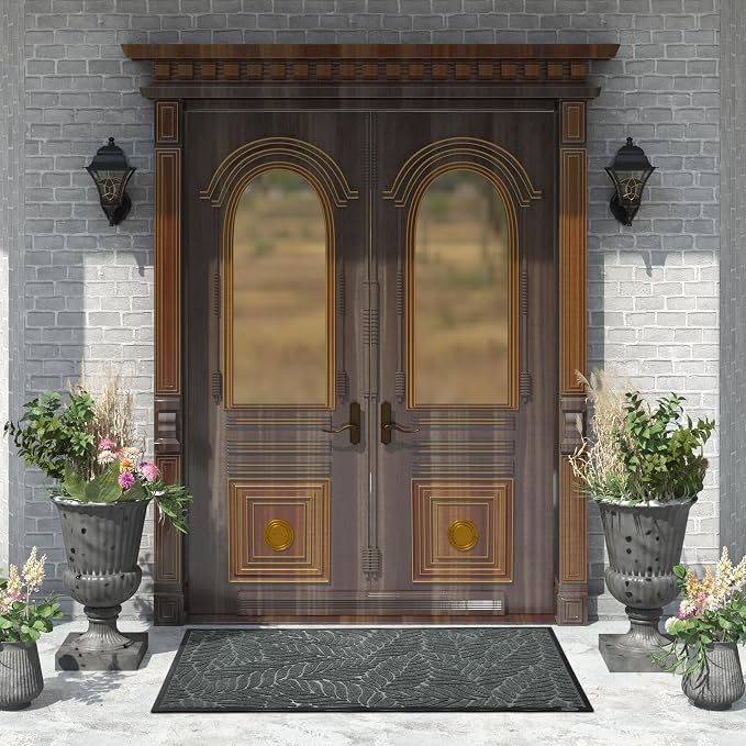 Yimobra 60x36 Large Door Mat Outdoor Indoor, All-Season Waterproof Door Mat - Image 3