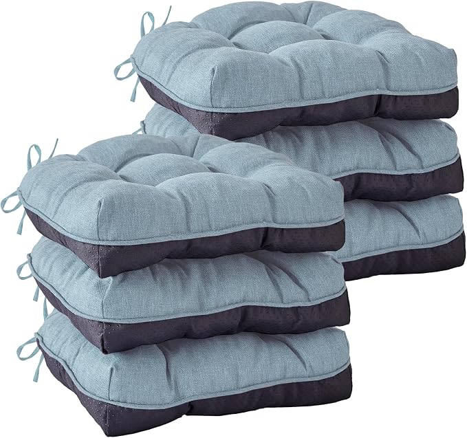 Chair Cushions for Dining Chairs, Seat Cushions for Kitchen Chairs, Indoor Seat by IASEAHK