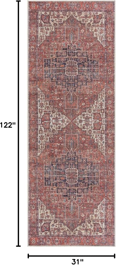 Bloom Rugs Washable 10 ft Runner - Image 2