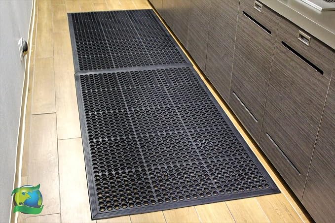 Envelor Anti Fatigue Rubber Floor Mat Non-Slip Restaurant Mat - Image 9