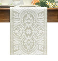 KEVA Boho Table Runner 72inches Long, Farmhouse Linen Table Runner, Rustic by KEVA