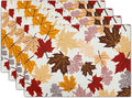 Giwawa Maple Leaf Placemats Set of 4 by Giwawa