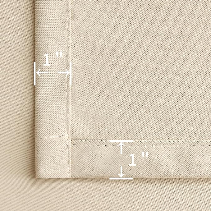 BGment Blackout Curtains 24 Inches Length - Image 8