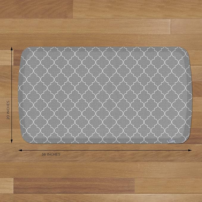 GelPro Elite Premier Anti-Fatigue Kitchen Comfort Floor Mat, Trellis Classic - Image 8