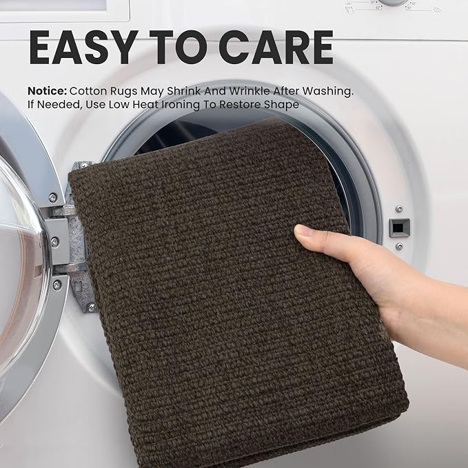 EARTHALL Washable Runner Rug 2x8 Ft Non Slip Runners - Image 3
