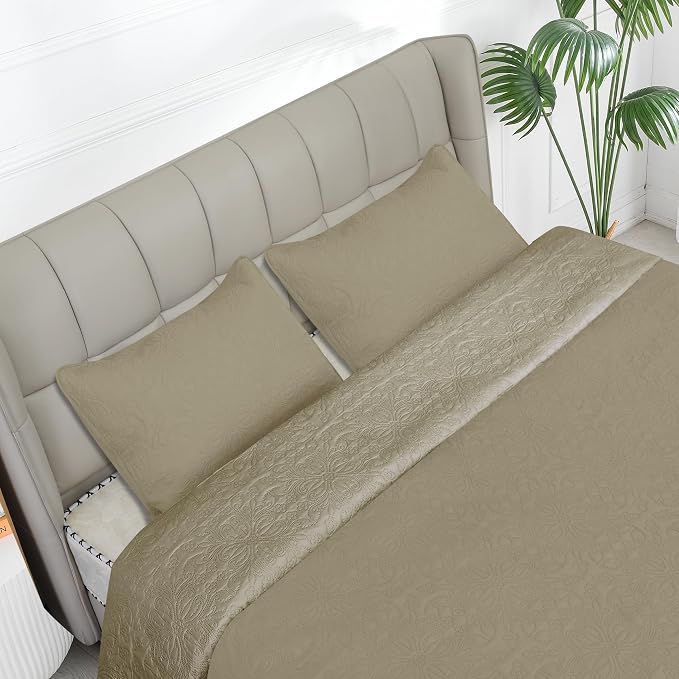 Easy-Going King Size Reversible Quilt Set - Image 2