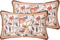 patdrea Designer Throw Pillow Covers Set of 2, Decorative Lumbar Pillowcases by Welcometopatdrea