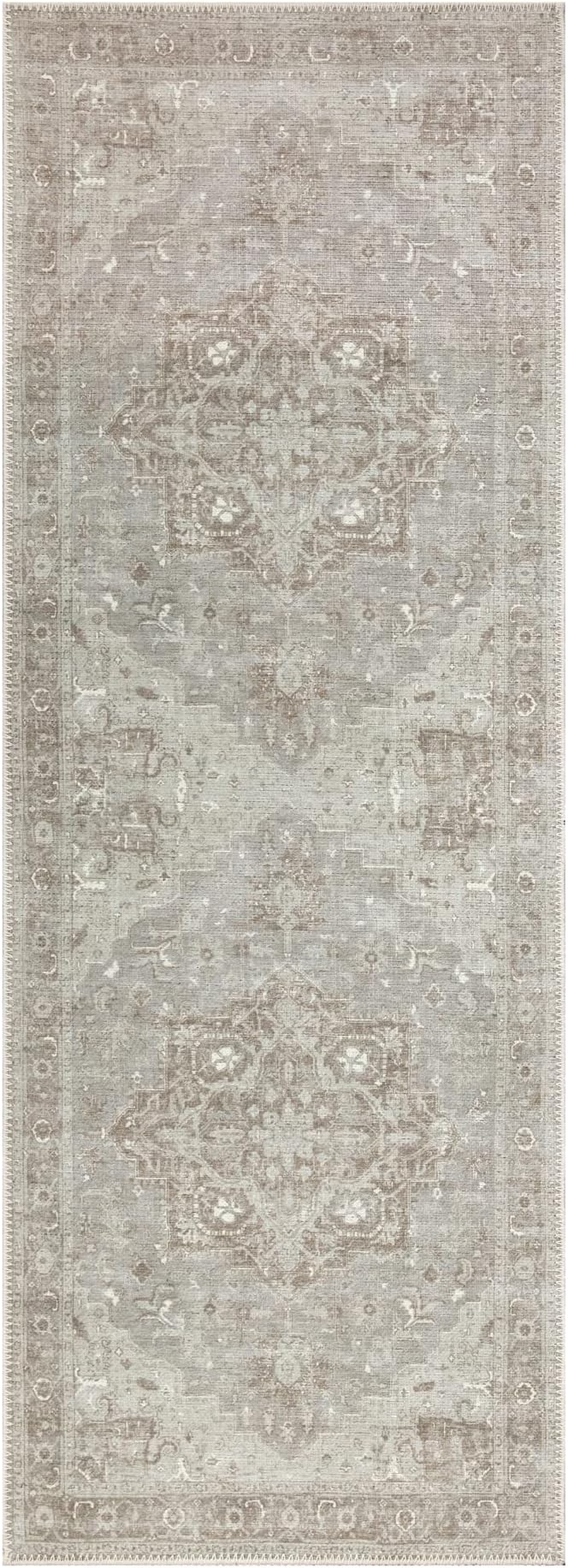 Bloom Rugs Washable Non-Slip 7 ft Runner - Image 3