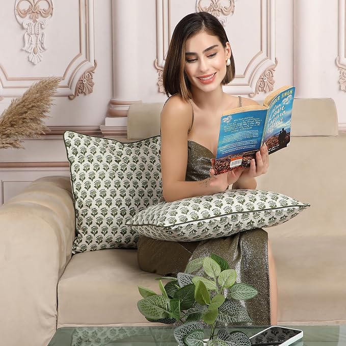 SheetKart Pure Cotton Throw Pillow Covers - Image 3