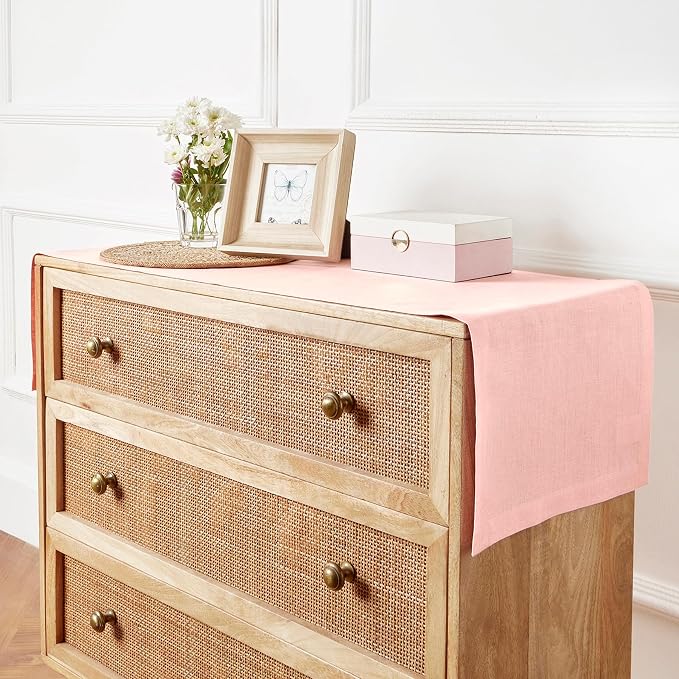 Solino Home Linen Table Runner 48 Inches - Image 3