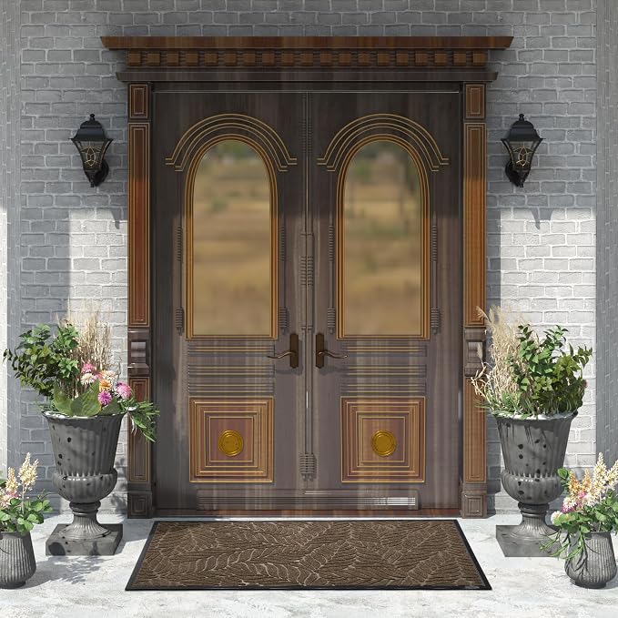 Yimobra 60x36 Large Door Mat Outdoor Indoor, All-Season Waterproof Door Mat - Image 3