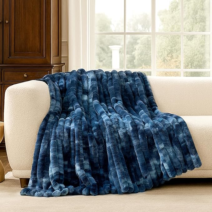 Cozy Bliss Faux Fur Throw Blanket - Image 6