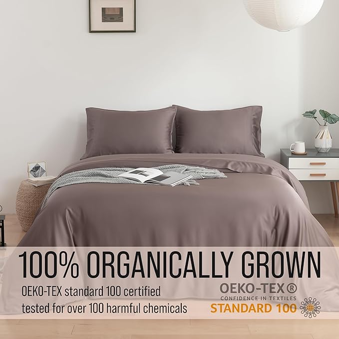 Bella Coterie Luxury Bamboo Viscose Twin XL Size Sheet Set | 100% Organically - Image 4