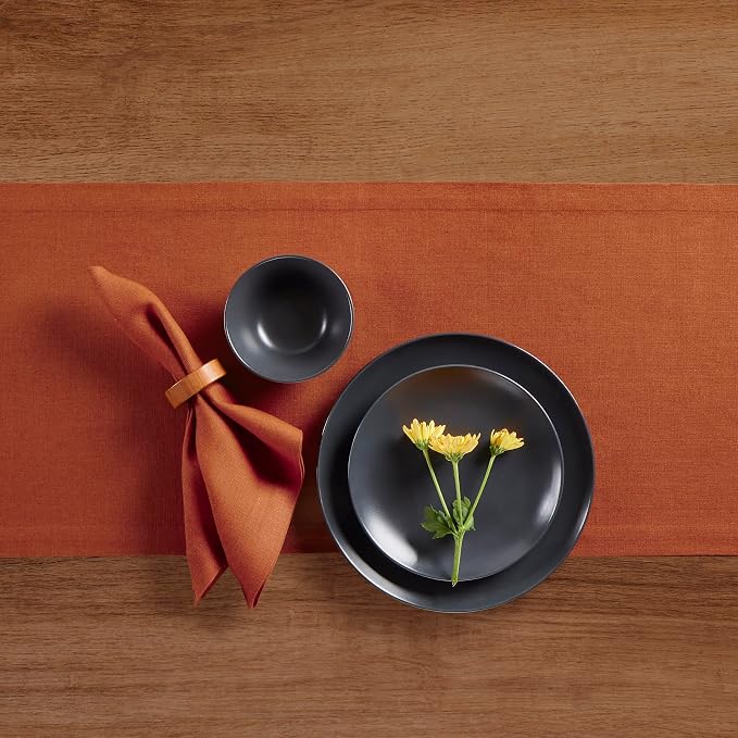 Solino Home Linen Table Runner 48 Inches - Image 3
