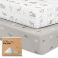 Pack and Play Sheets Fitted by KeaBabies