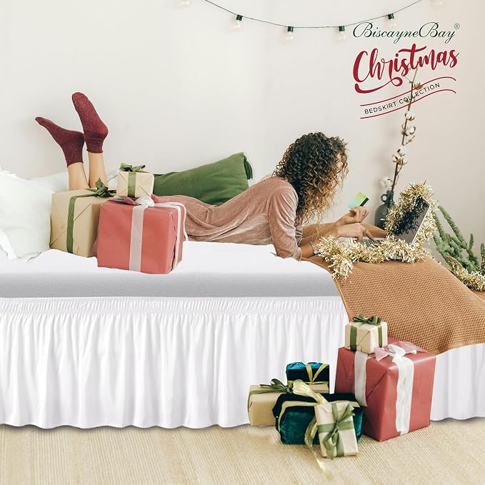 Biscaynebay Wrap Around Bed Skirts - Image 2