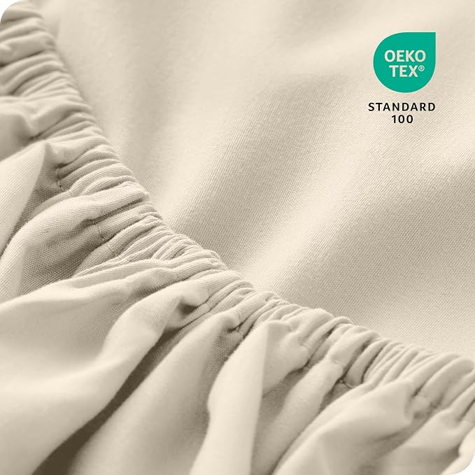 Bare Home 2-Pack Fitted Bottom Sheets Queen - Image 5
