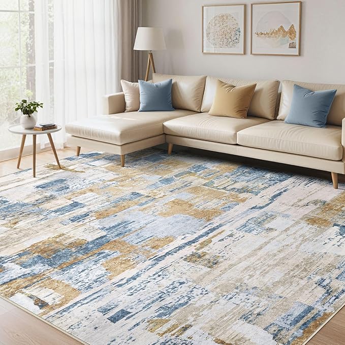 Abstract Living Room Rug 12x15 by kakania