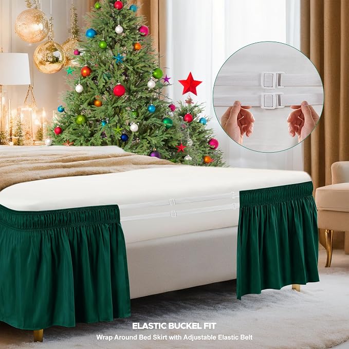Biscaynebay Wrap Around Bed Skirts - Image 4