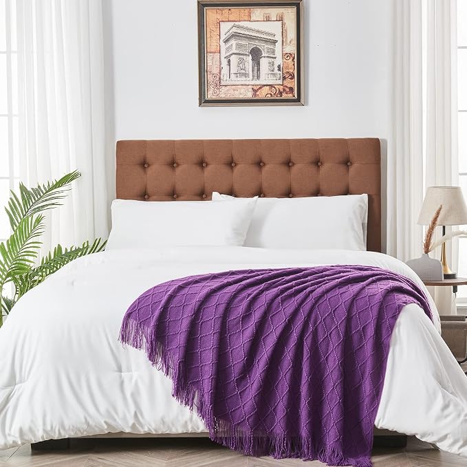 inhand Valentine's Day Gifts Throw Blanket Purple - Image 3