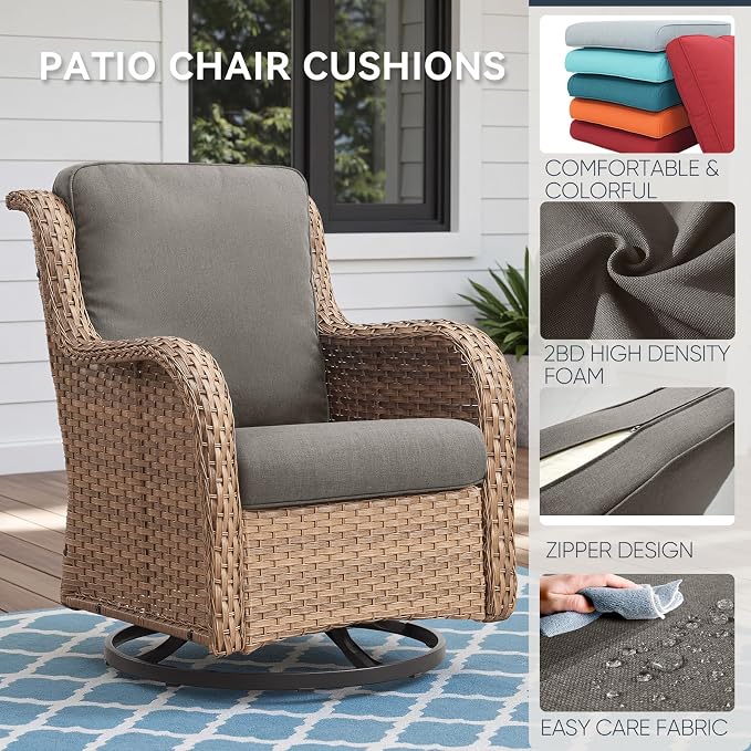 Patio Chair Cushions 6 Packs - Image 9