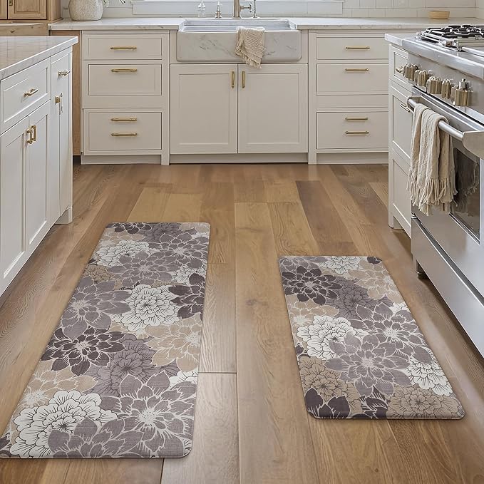 GENIMO Kitchen Mats for Floor, Kitchen Rugs Non Slip Washable Sets of 2 - Image 6