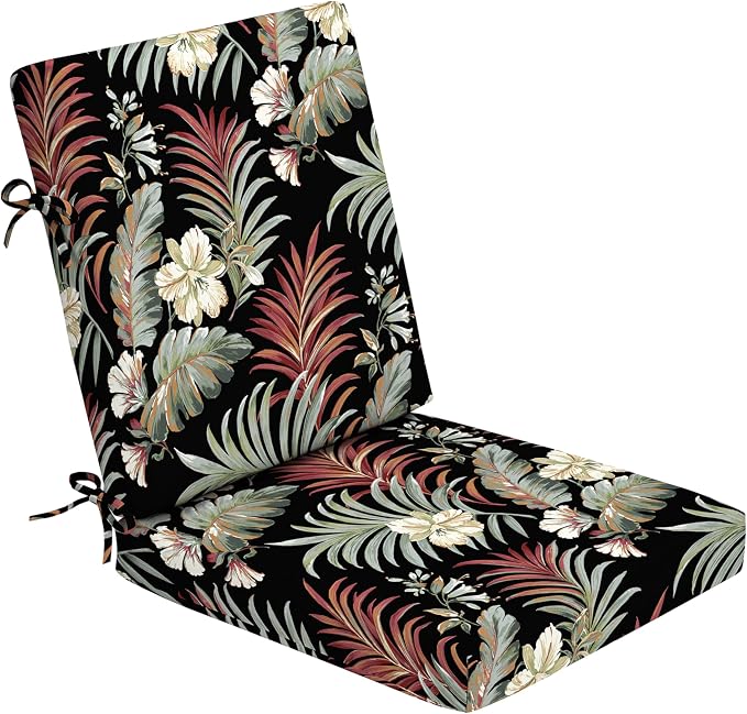 Arden Foam Outdoor Dining Chair Cushion, 20 x 20, Made by ARDEN