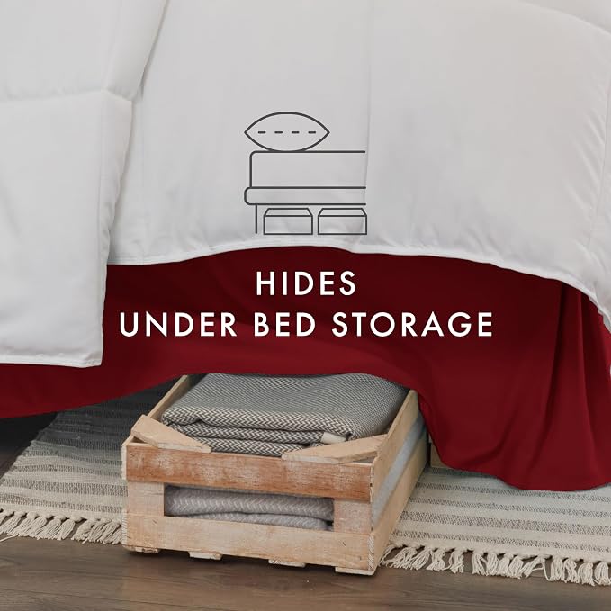 Linen Market Bed Skirt - Image 2