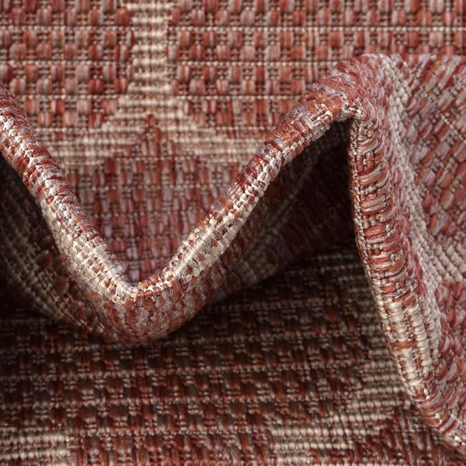 Unique Loom Outdoor Trellis Collection Area Rug - Image 6