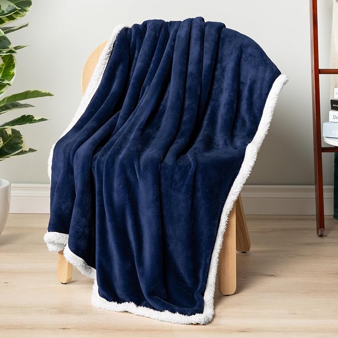 Pavilia Sherpa Fleece Blanket - Image 6