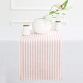 Solino Home Striped Linen Table Runner 48 Inches by SolinoHome