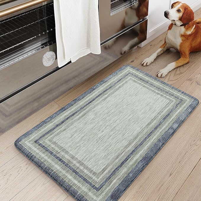 KIMODE Anti Fatigue Kitchen Mats, 17.3" x 29" Farmhouse Kitchen Rugs, Non-Slip - Image 8