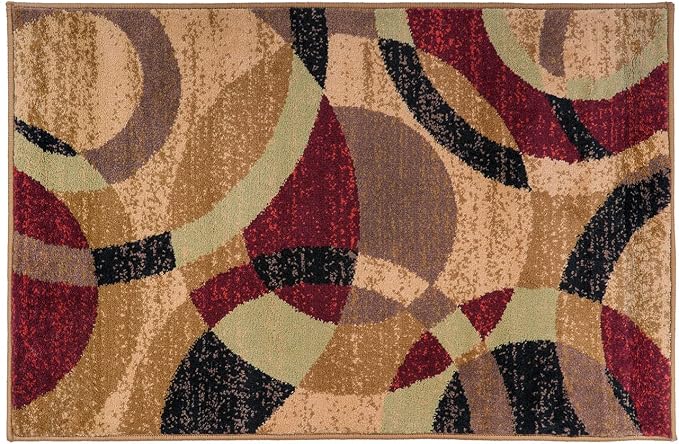 Rugshop Contemporary Abstract Circles Perfect - Image 3