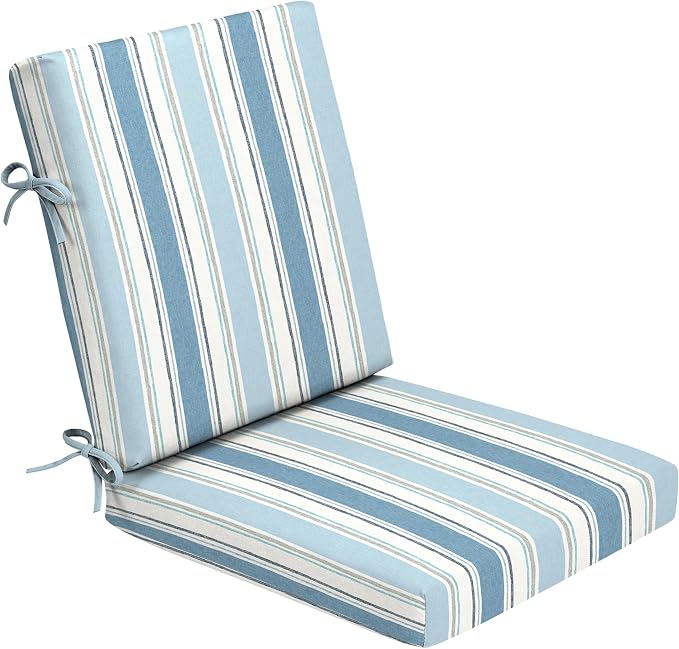 Arden Foam Outdoor Dining Chair Cushion, 20 x 20, Made by ARDEN