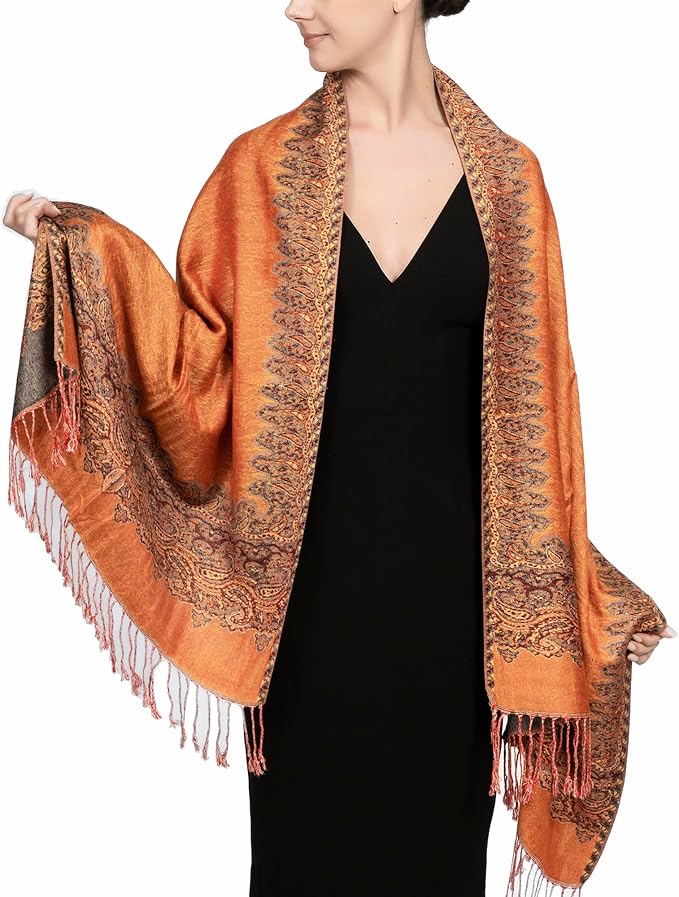 Achillea Big Paisley Pashmina Shawl Wrap by Achillea