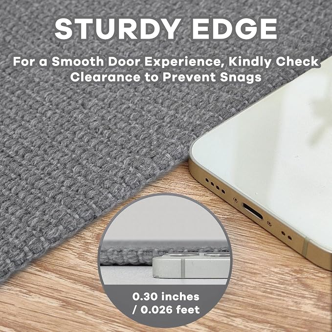 EARTHALL Washable Area Rug 2x3 Ft Non Slip Rugs - Image 2