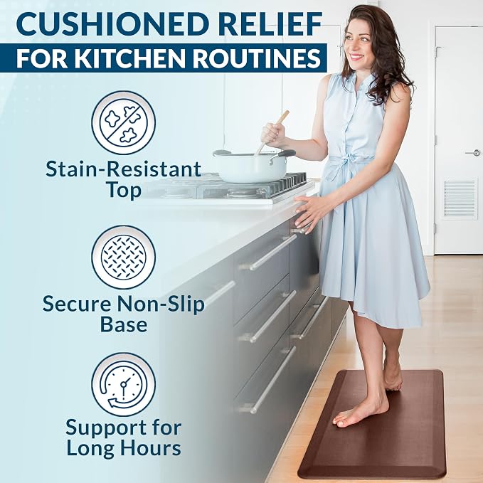 ComfiLife Anti Fatigue Floor Mat – 3/4 Inch Thick Kitchen Mats - Image 5
