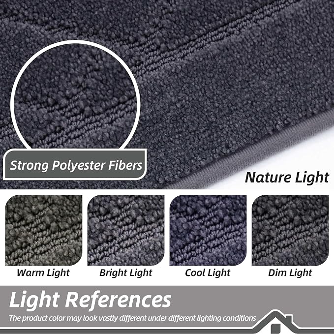 BEQHAUSE Dirt Trapper Door Mat 36" x 60", Doormat Non-Slip Entryway Rugs - Image 7