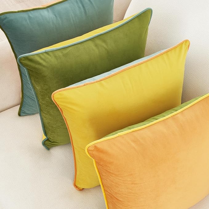 MONDAY MOOSE Decorative Throw Pillow Covers Cushion Cases, Mix and Match - Image 3