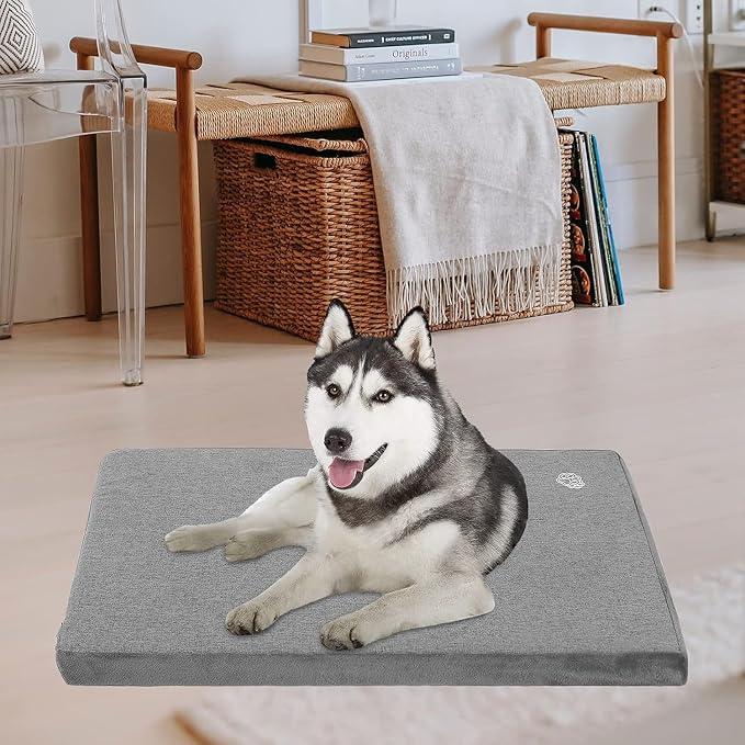 EMPSIGN Stylish Dog Bed Mat Dog Crate Pad Mattress Reversible, Water Proof - Image 7