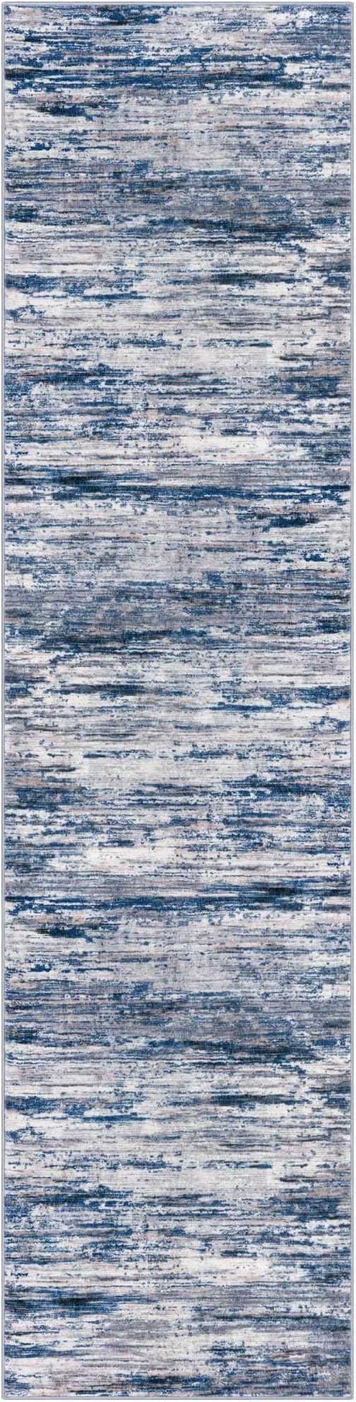 2.6x10 Modern Abstract Runner Rug - Image 8