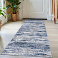 2x5 Modern Abstract Runner Rug for Hallways, Non-Shedding Washable Rug for by SiiloomRug
