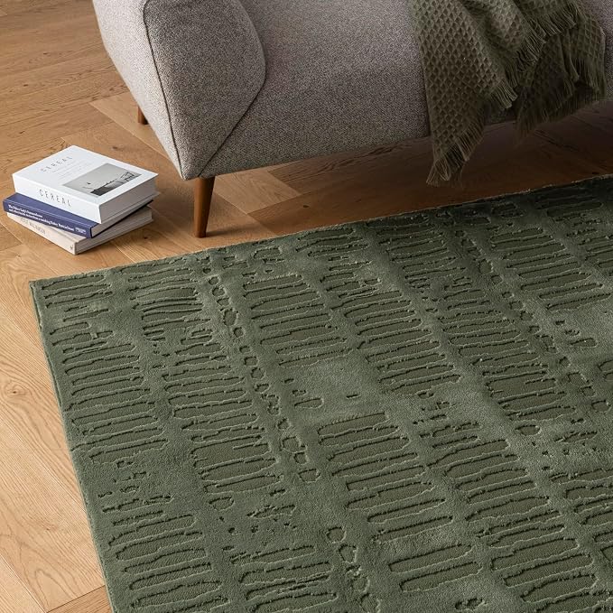 Revival Rugs Shell 5'3"x7'10" Washable Area Rug - Image 3