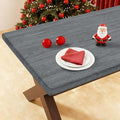 Smiry Rectangle Picnic Tablecloth, Wipeable Flannel Backed Vinyl Tablecloths by Smiry