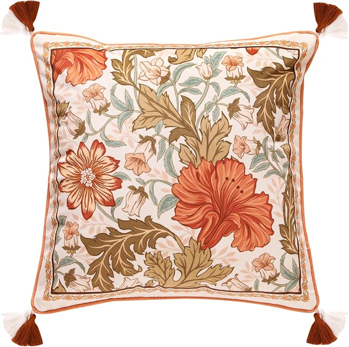 Velvet Square Vintage Throw Pillow Covers, Decoration Pillows Cover by bilingaier
