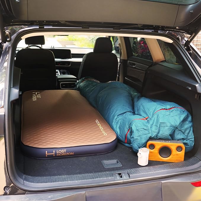 LOSTHORIZON Air & Foam Camping Mattress, Self-Inflating Sleeping Pad, - Image 4